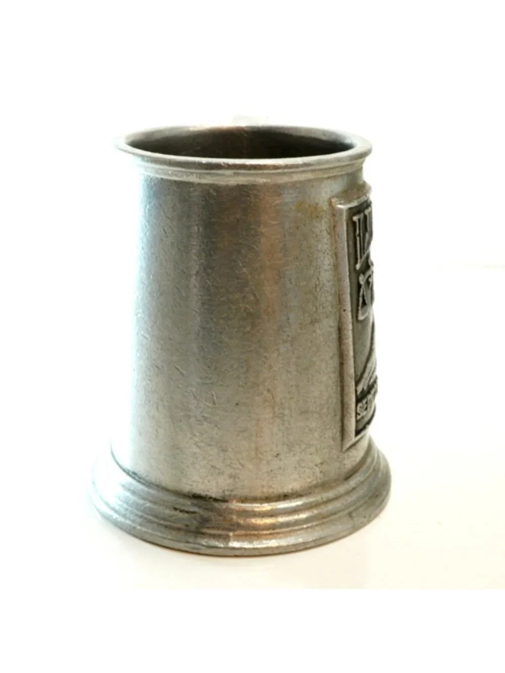 Vintage Pewter Libra Zodiac Mug Stein 16 oz